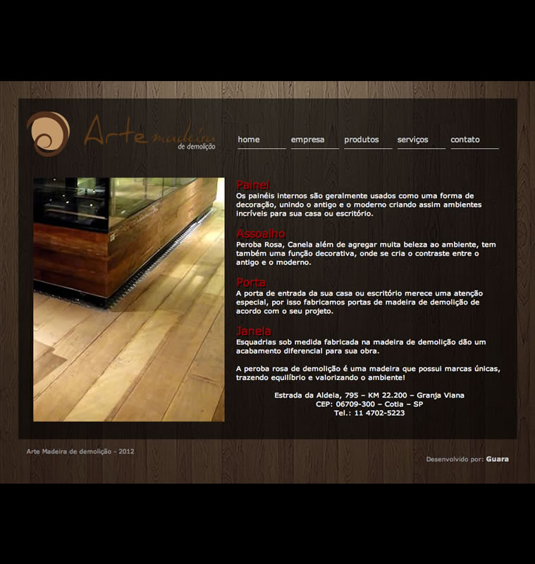 Arte Madeira Demolição